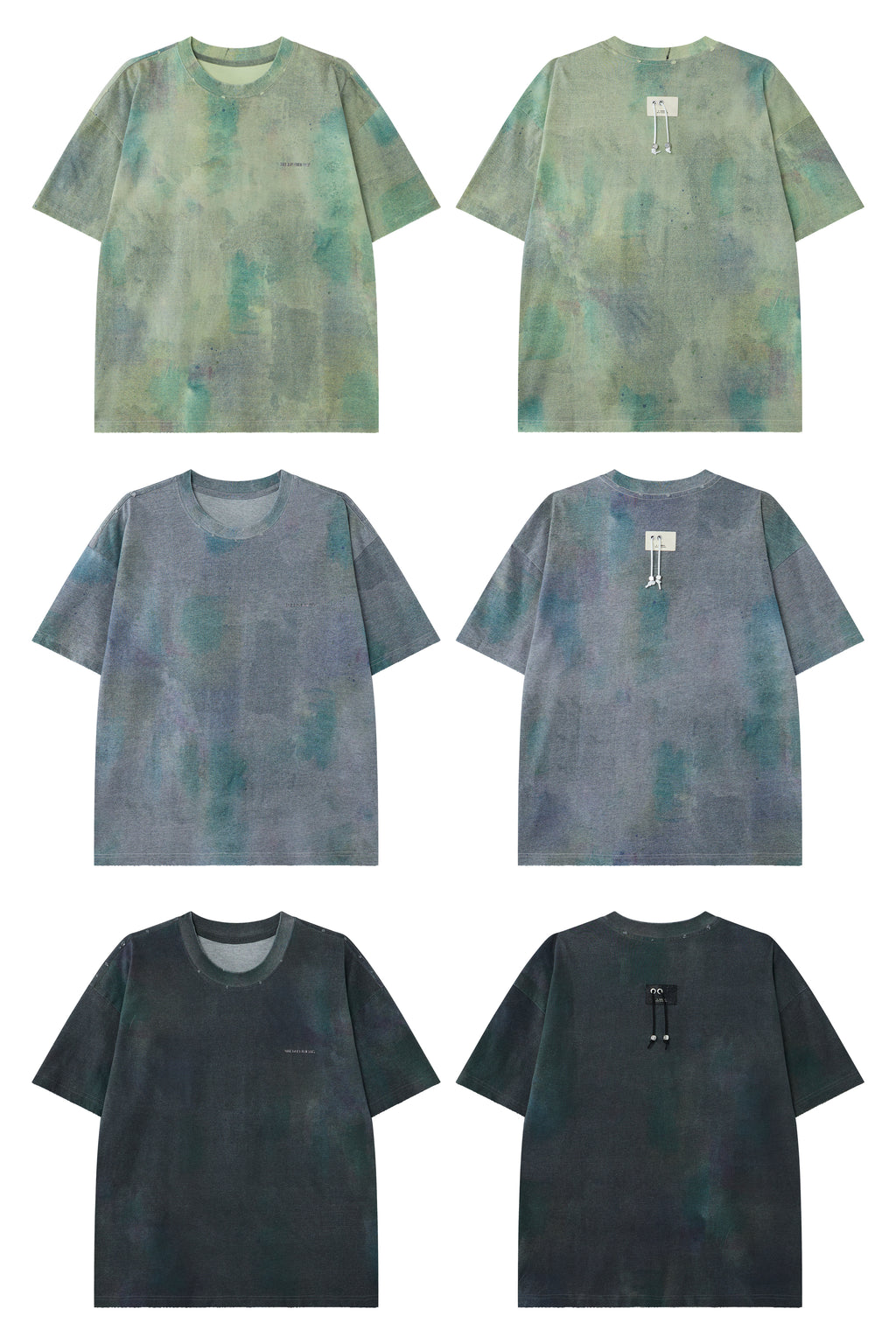Women’s Slate Mineral-Wash Oversized T-Shirt – Elevated Minimalist Streetwear Tee