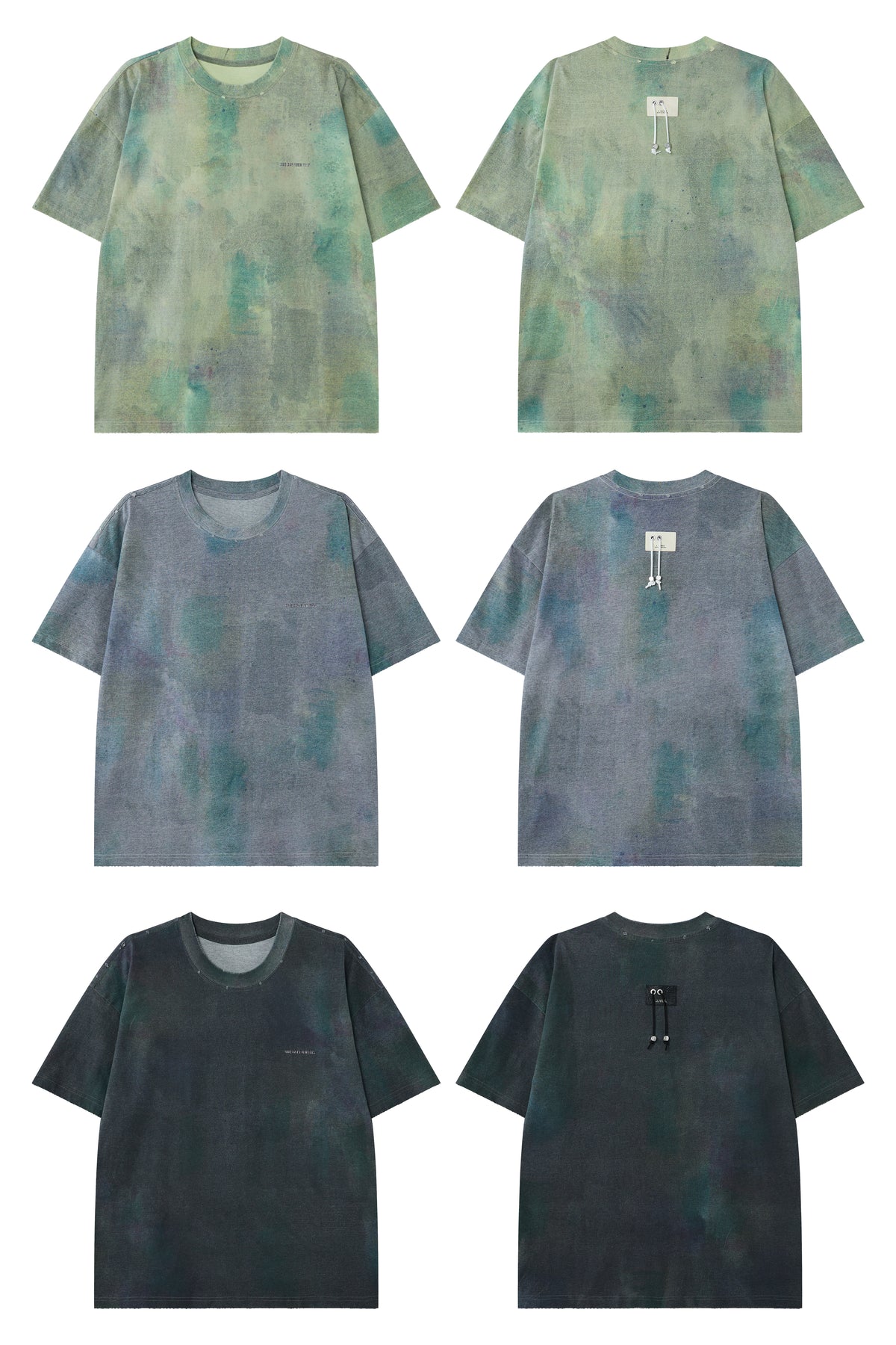 Women’s Slate Mineral-Wash Oversized T-Shirt – Elevated Minimalist Streetwear Tee