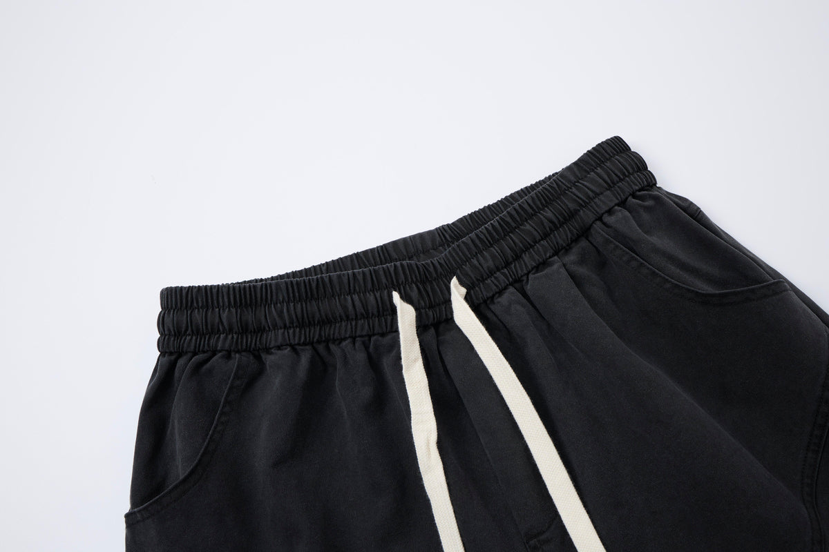 After Dark Women’s Washed Black Cargo Pants – Relaxed Wide-Leg Utility Streetwear Pants with Drawstring Waist (Copy)