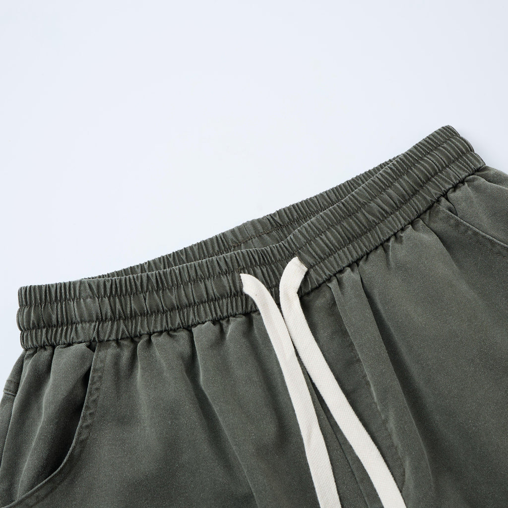 After Dark Women’s Washed Black Cargo Pants – Relaxed Wide-Leg Utility Streetwear Pants with Drawstring Waist (Copy)