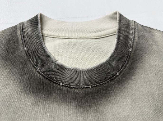 Women’s Vintage Washed Gray Graphic T-Shirt, Oversized Distressed Number Print Crew Neck Short Sleeve Tee, Y2K Grunge Streetwear Casual Summer Top