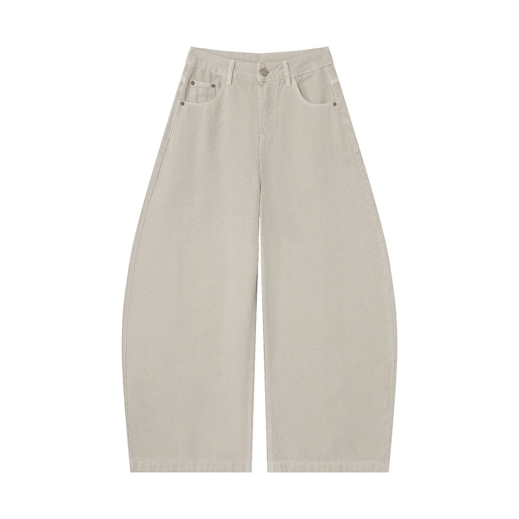 Essential Wide-Leg Jeans – Minimal Loose Fit Jeans