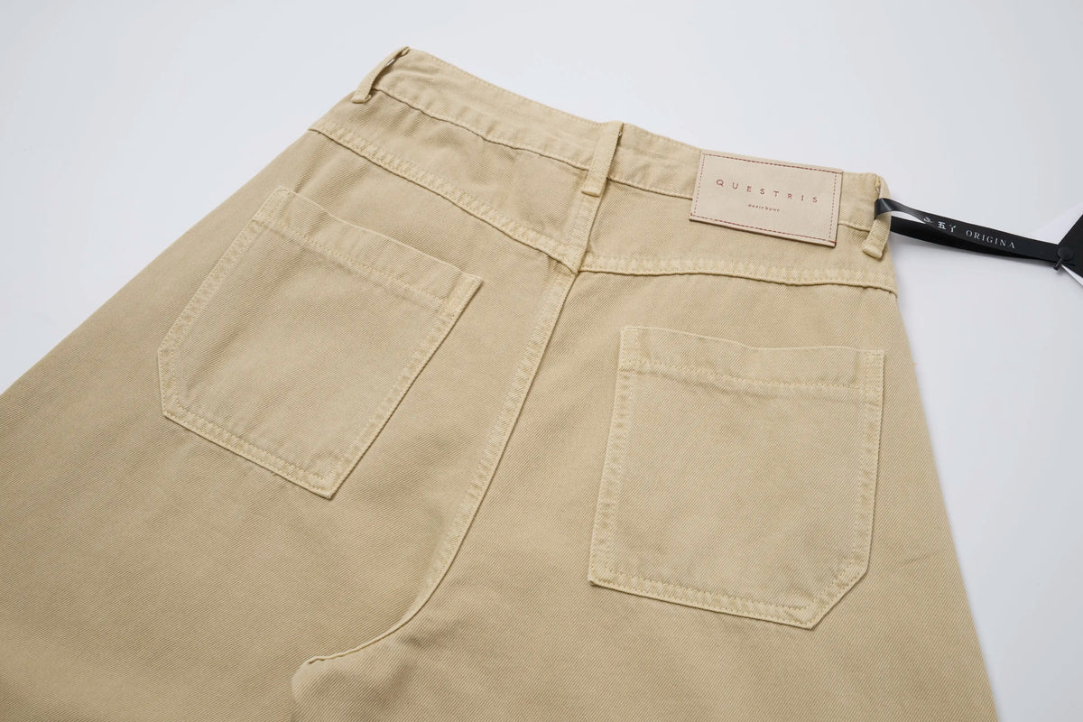 Essential Wide-Leg Jeans – Minimal Loose Fit Jeans