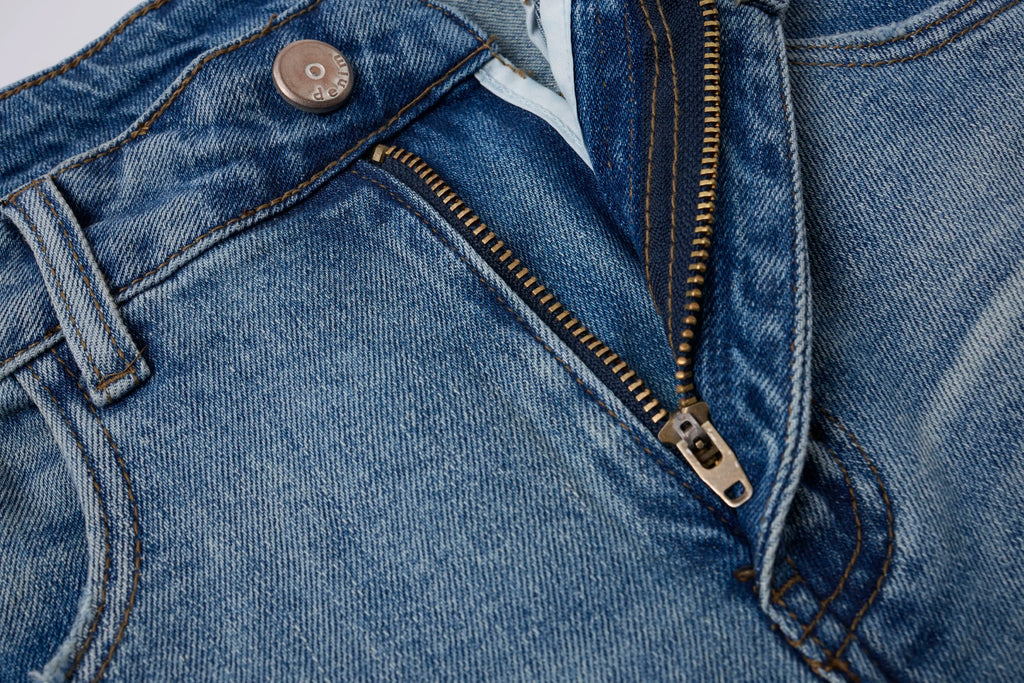Vintage Washed Baggy Barrel Jeans – Relaxed Fit Denim
