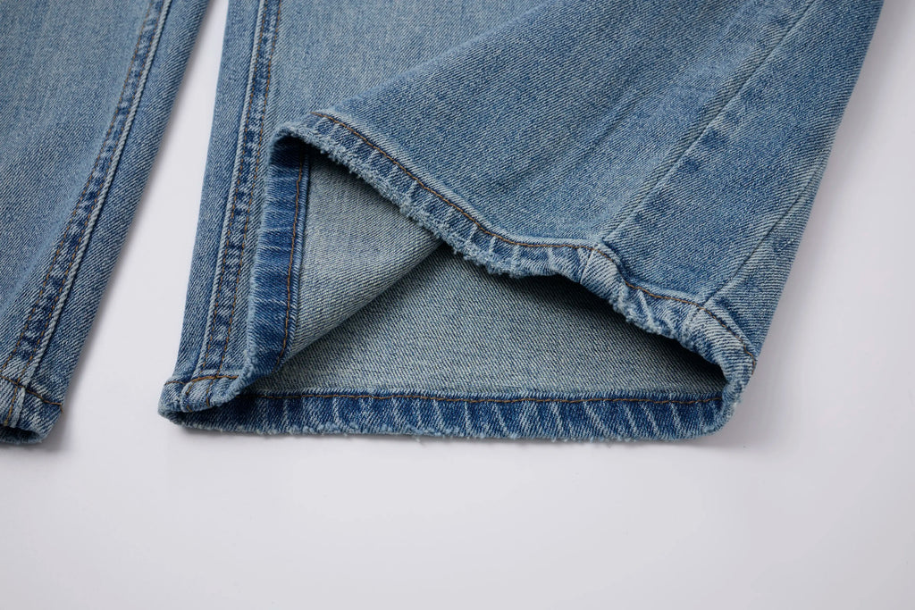 Vintage Washed Baggy Barrel Jeans – Relaxed Fit Denim