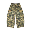 Raw Camo Cargo Pants – Distressed Wide-Leg Utility Trousers