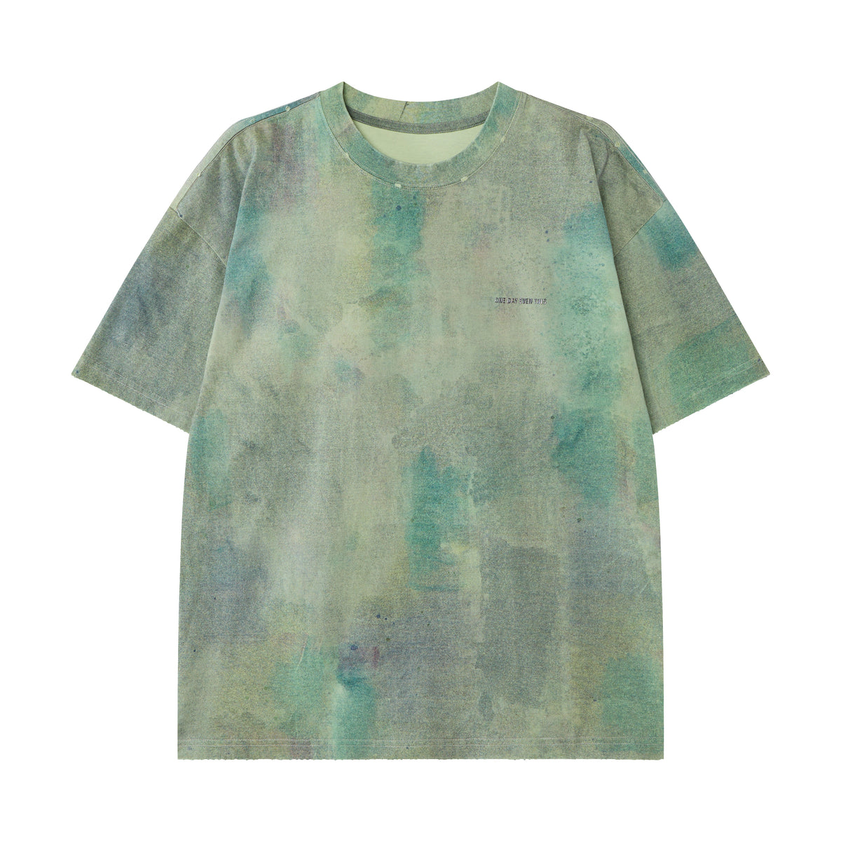 SOPNRANE Utility Cord Oversized Tee – Washed Minimal Streetwear T-Shirt
