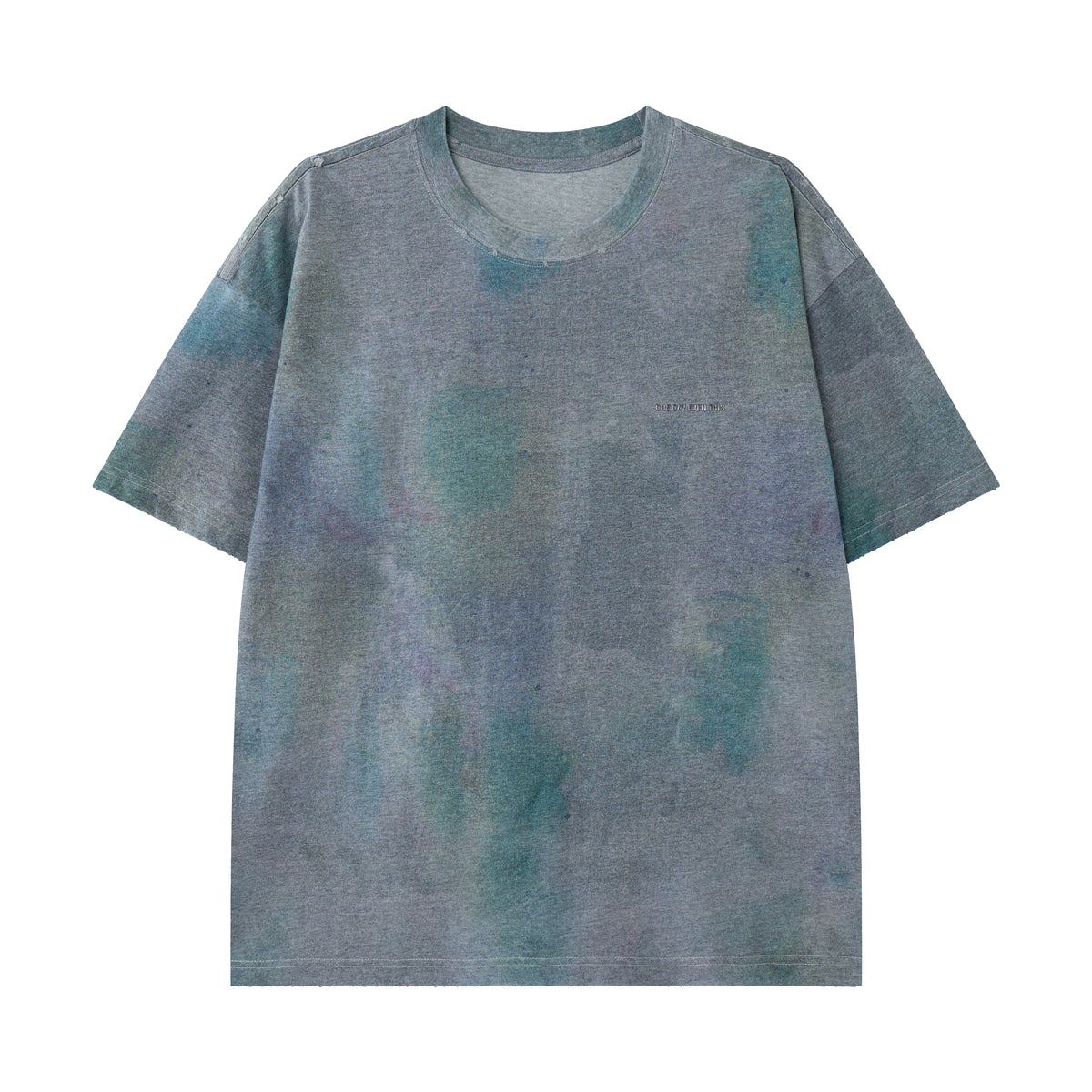 SOPNRANE Utility Cord Oversized Tee – Washed Minimal Streetwear T-Shirt
