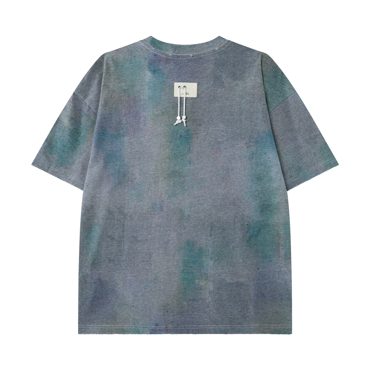 Women’s Slate Mineral-Wash Oversized T-Shirt – Elevated Minimalist Streetwear Tee
