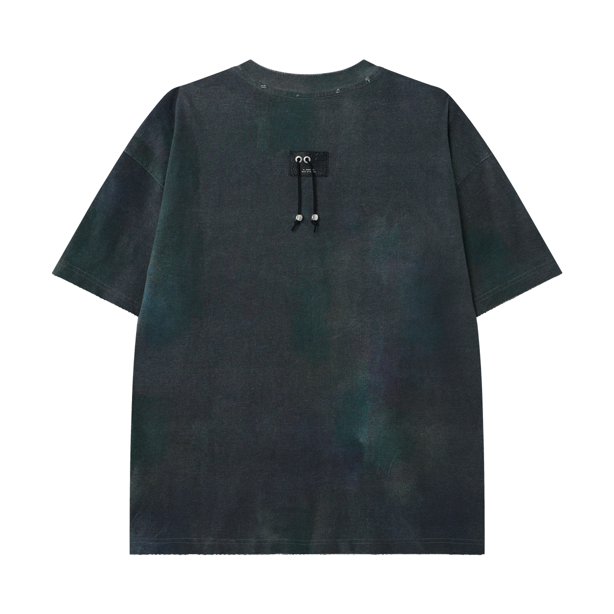 Women’s Slate Mineral-Wash Oversized T-Shirt – Elevated Minimalist Streetwear Tee