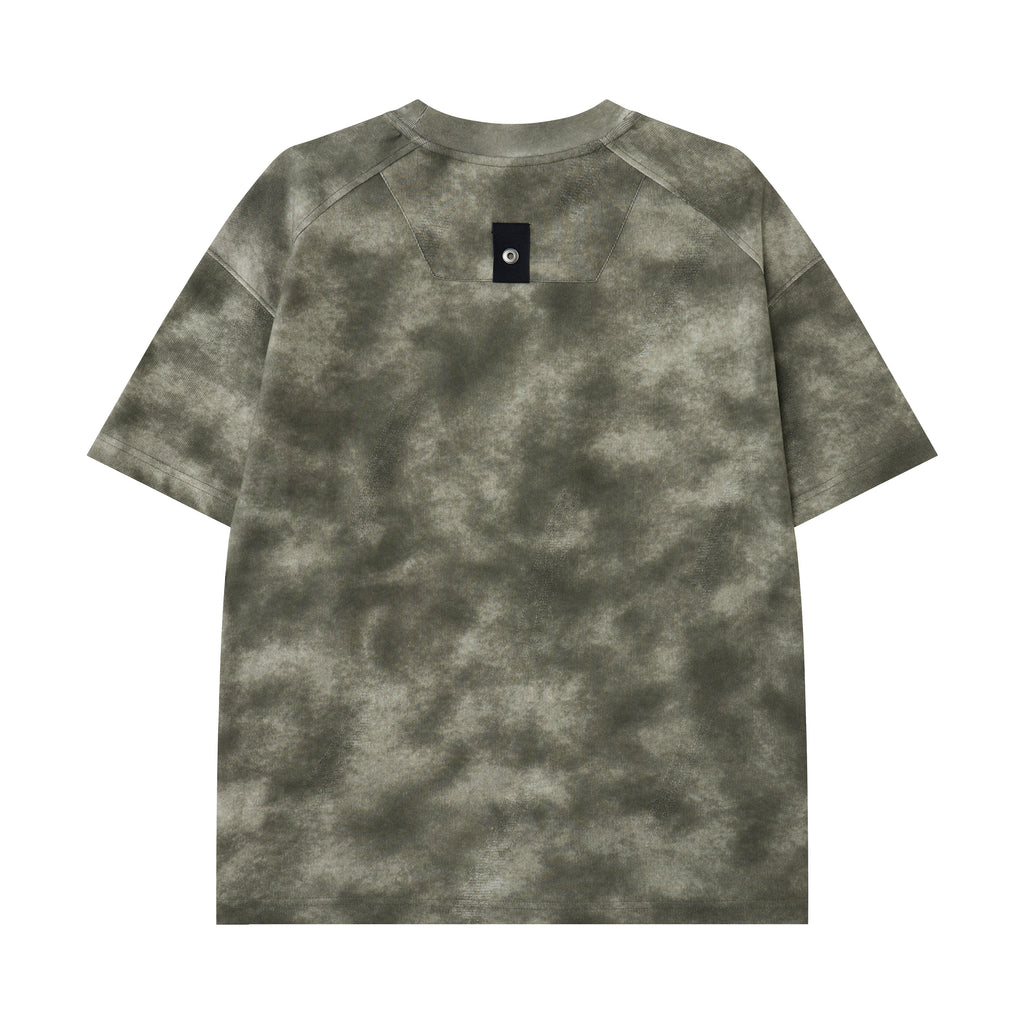 Axiom Utility Patch Tee – Acid Wash Streetwear T-Shirt