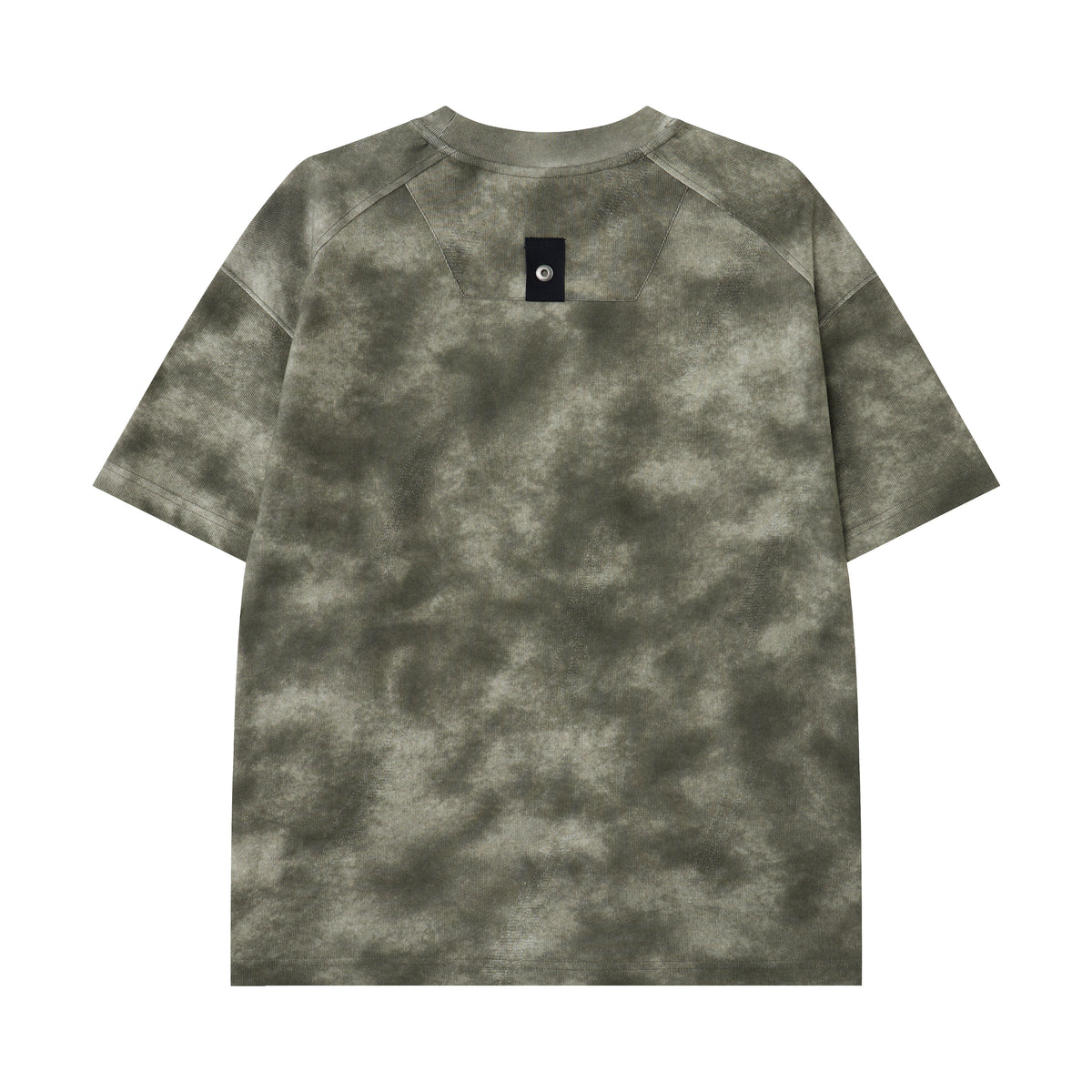 Axiom Utility Patch Tee – Acid Wash Streetwear T-Shirt