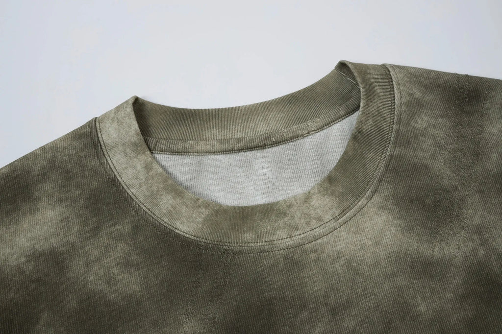 Axiom Utility Patch Tee – Acid Wash Streetwear T-Shirt