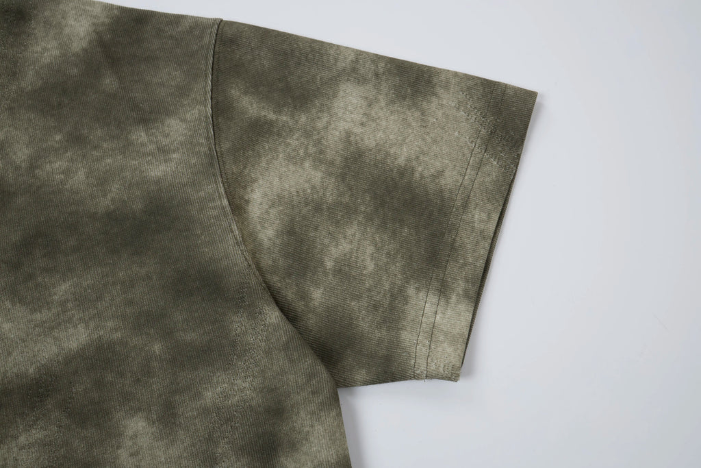 Axiom Utility Patch Tee – Acid Wash Streetwear T-Shirt