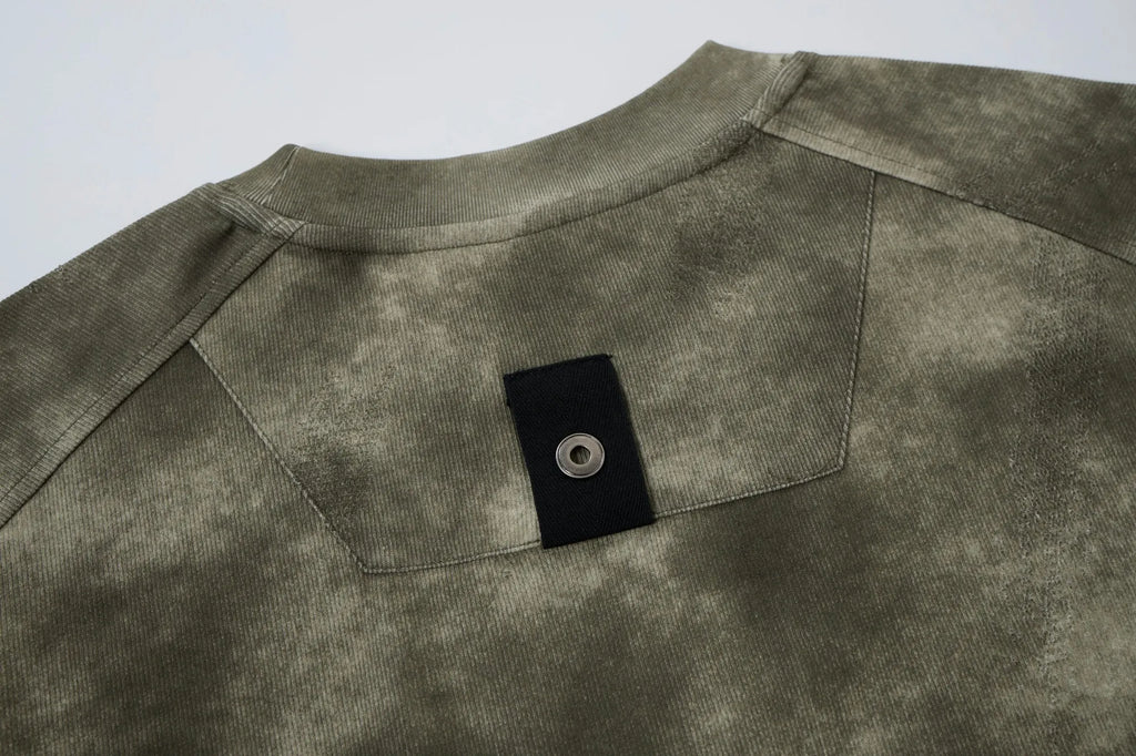 Axiom Utility Patch Tee – Acid Wash Streetwear T-Shirt
