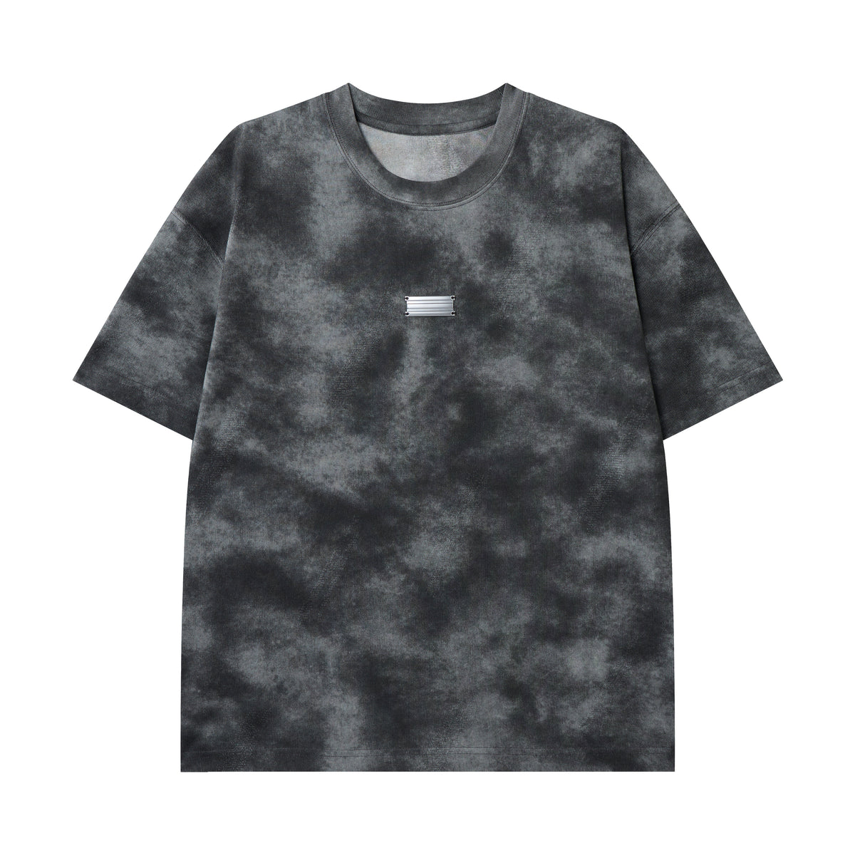 Axiom Utility Patch Tee – Acid Wash Streetwear T-Shirt