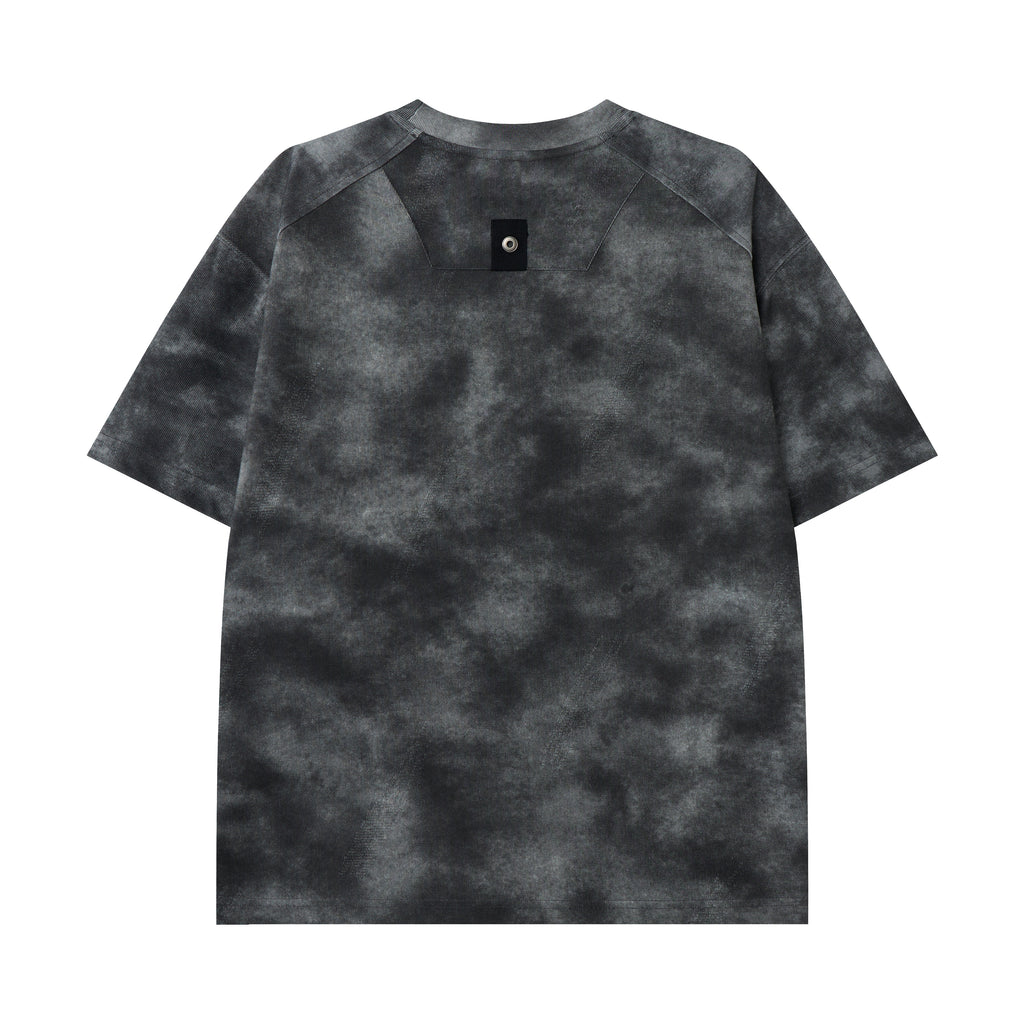 Axiom Utility Patch Tee – Acid Wash Streetwear T-Shirt