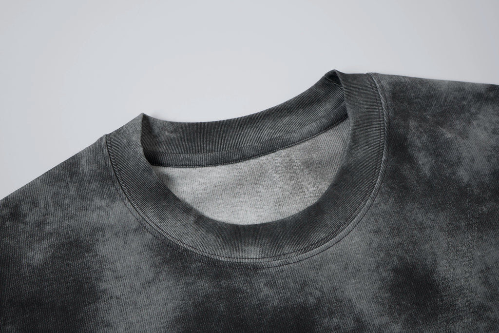 Axiom Utility Patch Tee – Acid Wash Streetwear T-Shirt
