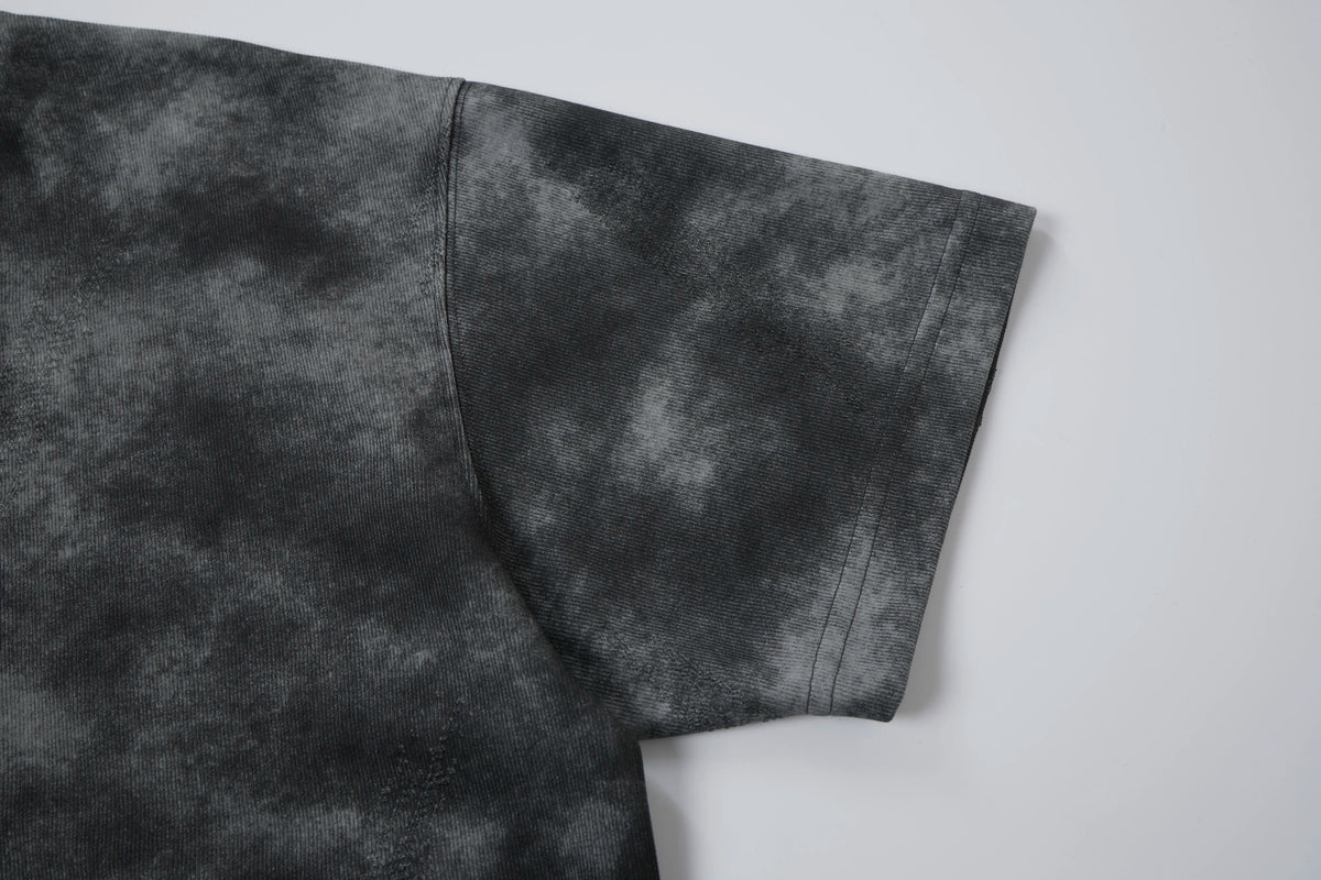 Axiom Utility Patch Tee – Acid Wash Streetwear T-Shirt