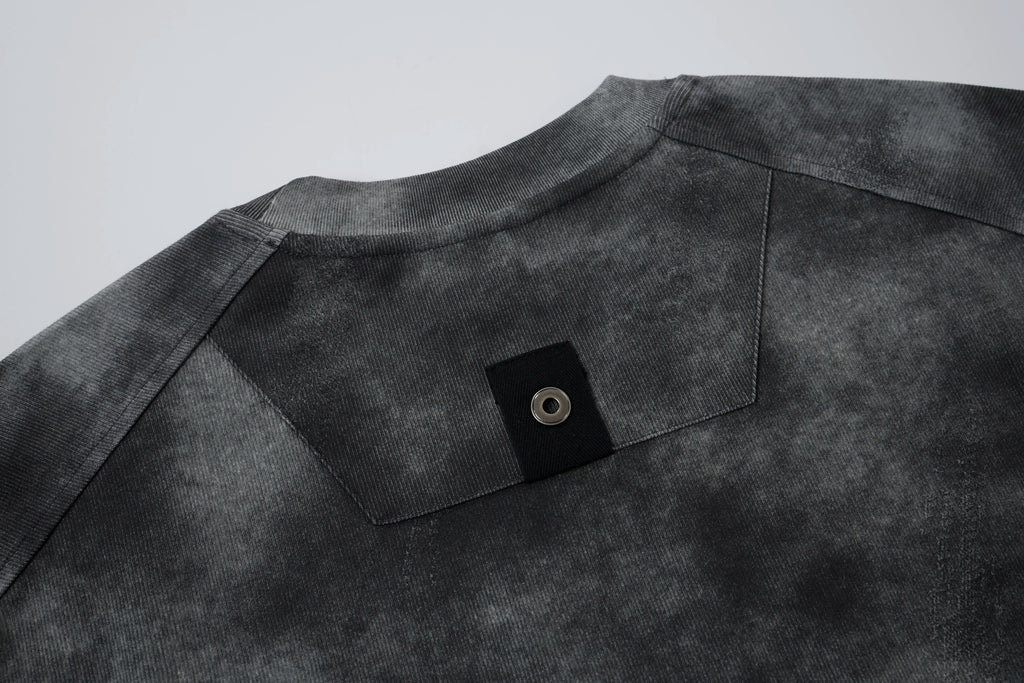 Axiom Utility Patch Tee – Acid Wash Streetwear T-Shirt