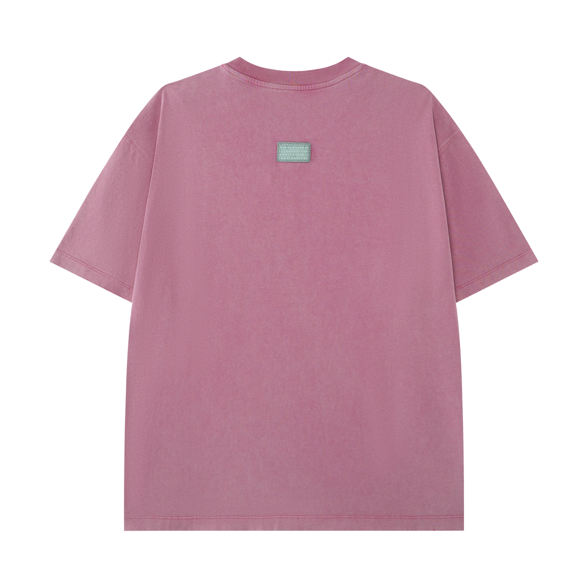 Women’s Washed Dusty Rose Graphic T-Shirt – Relaxed Elevated Streetwear Tee