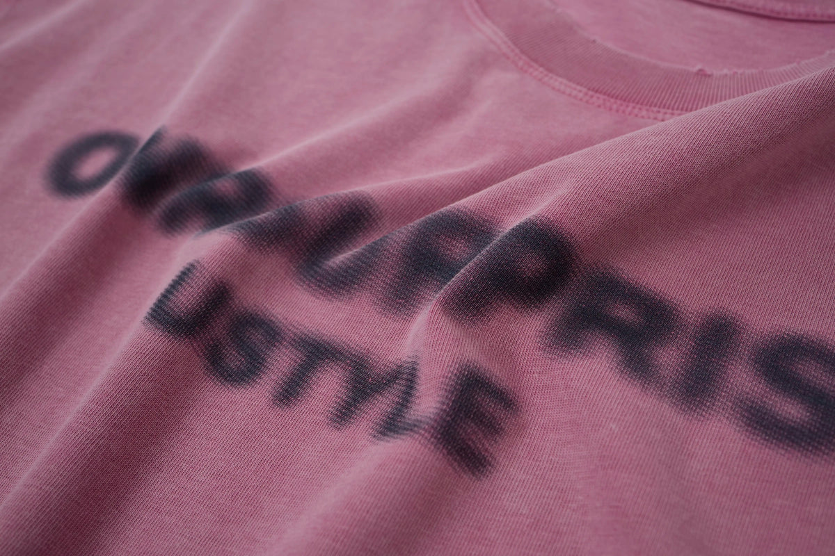 ONRSURPRISE Blur Logo Tee – Neon Street Graphic Oversized T-Shirt