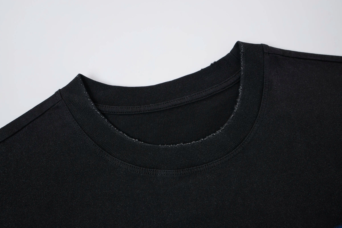 ONRSURPRISE Blur Logo Tee – Neon Street Graphic Oversized T-Shirt