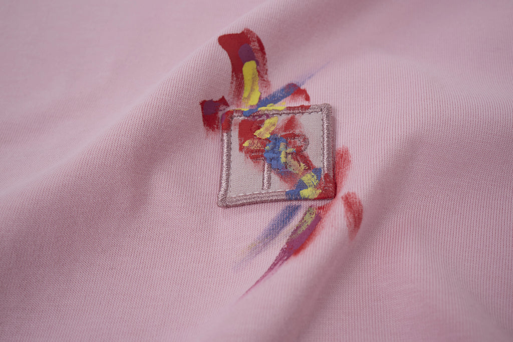 Wildflower Graphic Tee – Abstract Floral Streetwear T-Shirt