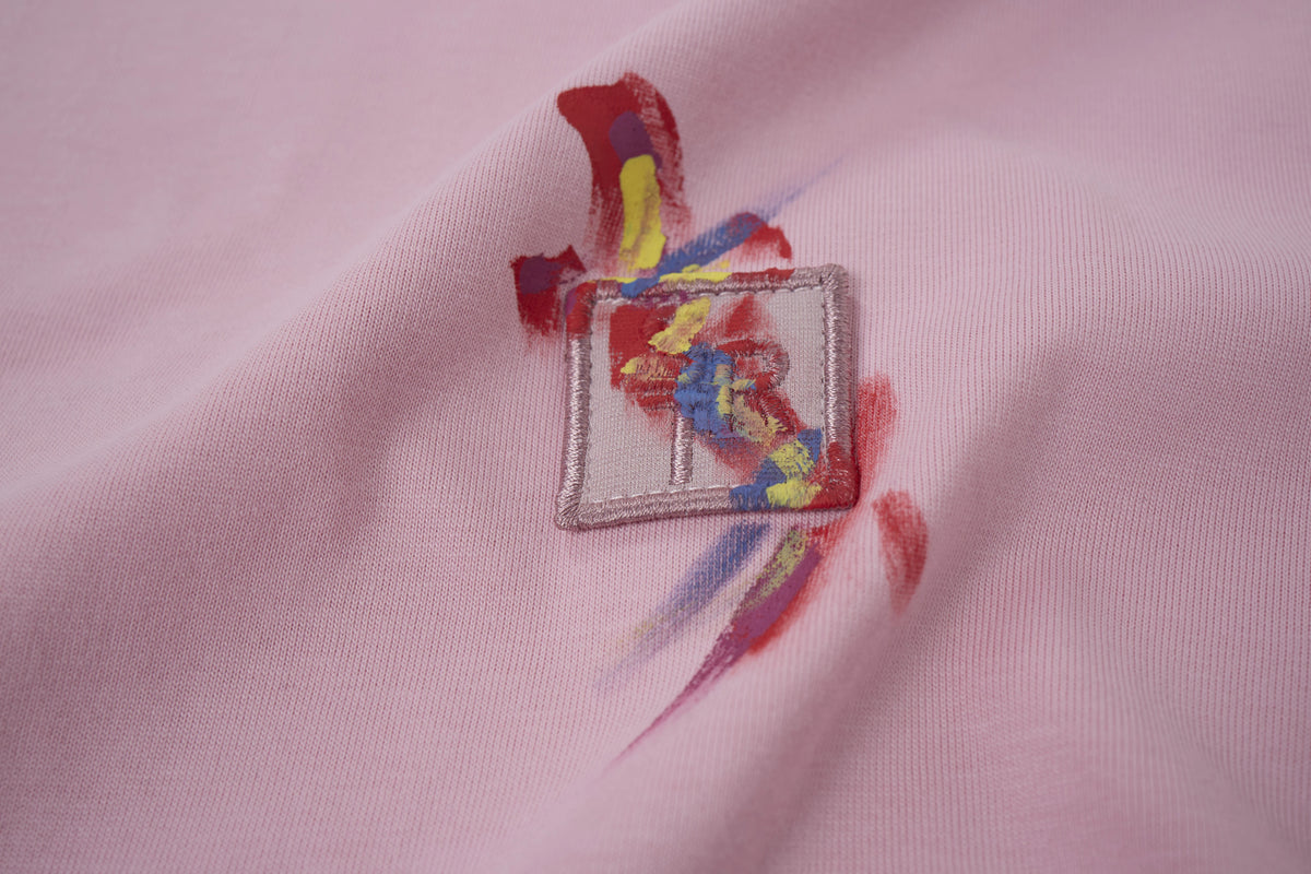 Wildflower Graphic Tee – Abstract Floral Streetwear T-Shirt