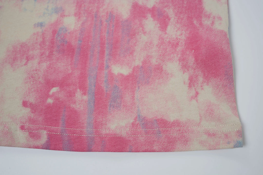 Cloud Wash IKERS Tee – Candy Color Oversized T-Shirt