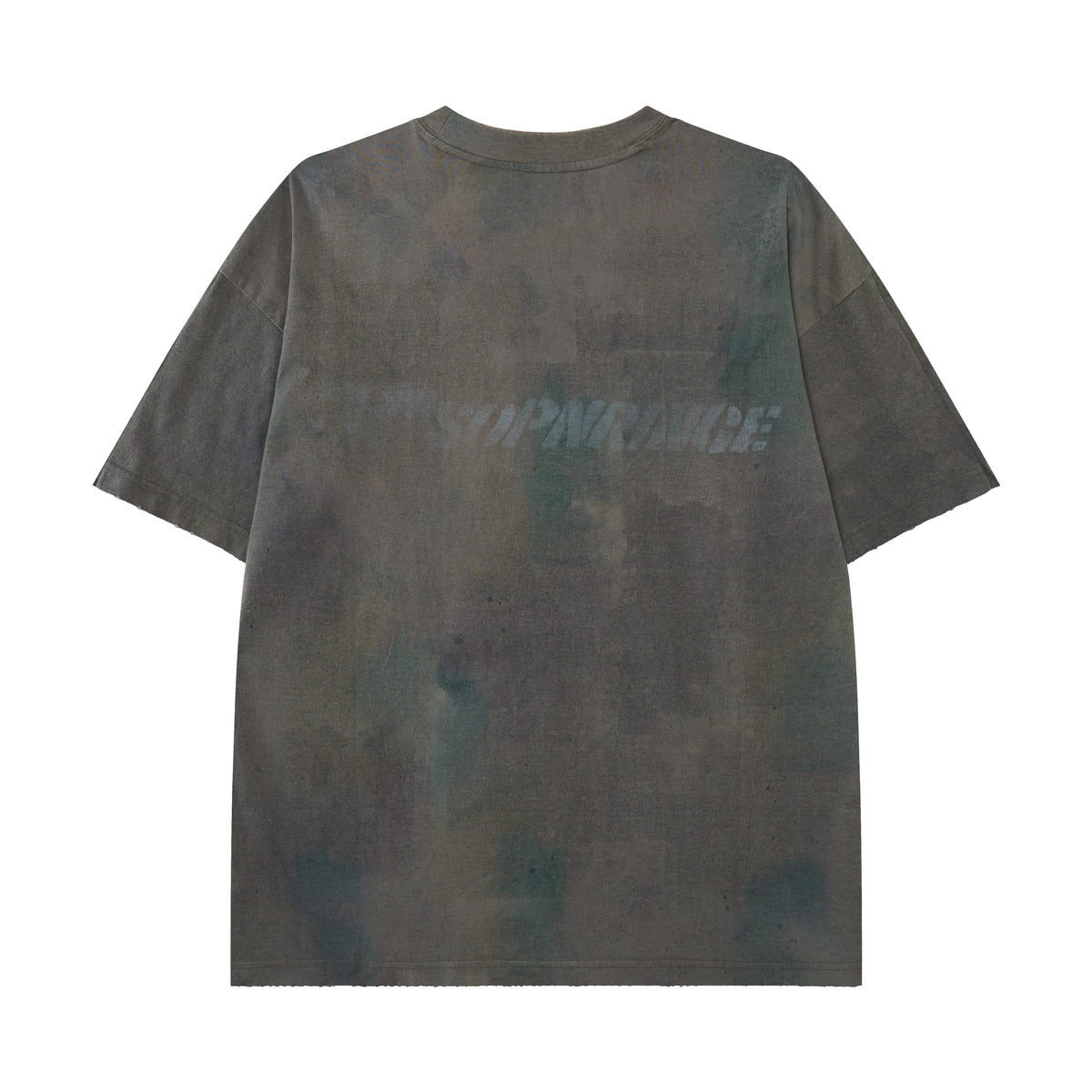 SOPNRANE Mist Wash Oversized T-Shirt – Vintage Fade Graphic Tee