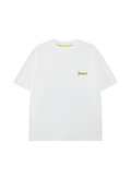 DIVINK Wingform Graphic Tee – Abstract Insect Art Oversized T-Shirt