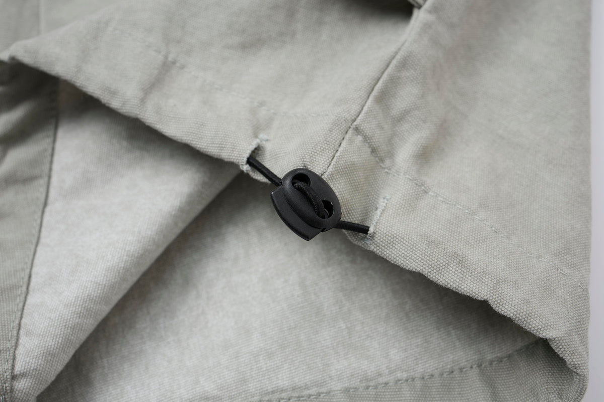 Silver District Women’s Light Gray Cargo Pants – Relaxed Wide-Leg Utility Pants with Zipper and Multi-Pocket Details